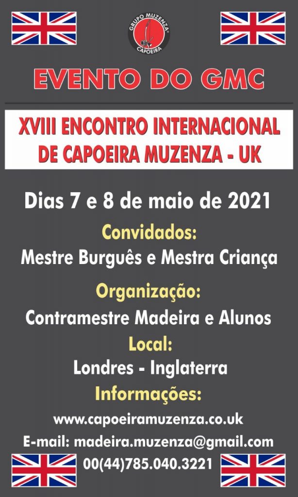 XVIII Encontro Internacional de Capoeira Muzenza UK